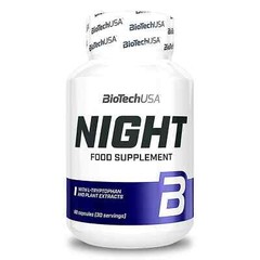 NIGHT – BIOTECH – L-tryptophan, sour cherry and feverfew extract, sleep aid