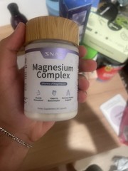 Snap Supplements Magnesium Complex 60ct White Jar/Bamboo Lid