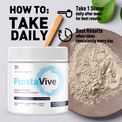 (1 Pack) Prostavive Advanced Prostate Health Support Powder Prosta Vive 30 servs