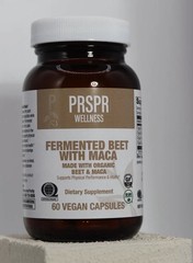 PRSPR Wellness Fermented Beet Root with Maca 60 Vegan Non GMO Softgels Dietary