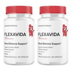 Flexavida Joint Comfort Mobility Support Supplement Capsules 2 Pack 120Ct