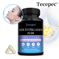 Multi Collagen Plus – Types I, II, III, V, X, Healthy Joint,Hair,Skin and Nails