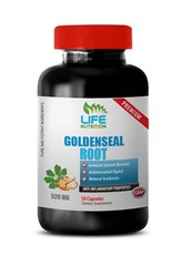 antimicrobial agent – Goldenseal Root Extract 520mg – berberine alkaloid 1B