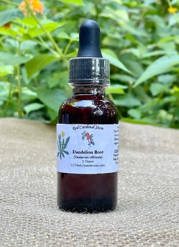 Dandelion Root Tincture Herb Extract Double Extraction Organic Made in USA