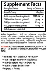 Nitric Oxide Pre Workout – Nitric Oxide Power 3150mg – Test Booster Pills 3B