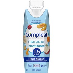 Compleat Original 1.5 Plant-Based Formula, Fruit Medley, 250 mL – Case of 24
