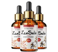 (3 Pack) ZenSulin Drops – Zen Sulin Premium Blood Health Support Formula 30 serv