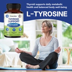 Advanced Thyroid Support Supplement with Iodine Capsules Free Shipping