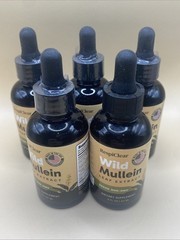RespiClear Wild Mullein Leaf Extract 2oz Vegan Non GMO Diet Suppl. (4 new) (1)**