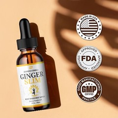 (2 Pack) Ginger Slim Drops – GingerSlim Extra Strength All Natural Organic