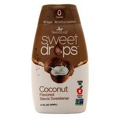 Sweetleaf Sweet Drops – Flavored Stevia Sweetener Coconut 1.7 fl.oz