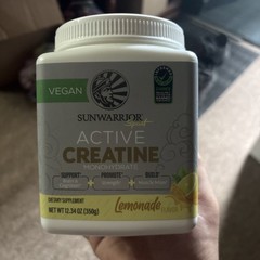 Sunwarrior Active Creatine Monohydrate Powder — Vegan, Informed Choice Certified