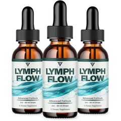(3 Pack) Lymph Flow Drops, Lymph Flows Overall Support Supplement (6oz)