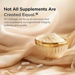 Codeage Multi Collagen Peptides + Probiotics, Vitamin C, Hyaluronic Acid Powder