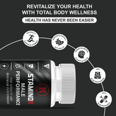 (3 Pack) Staminox Premium Performance Supplement, Staminox Pills (180 Capsules)