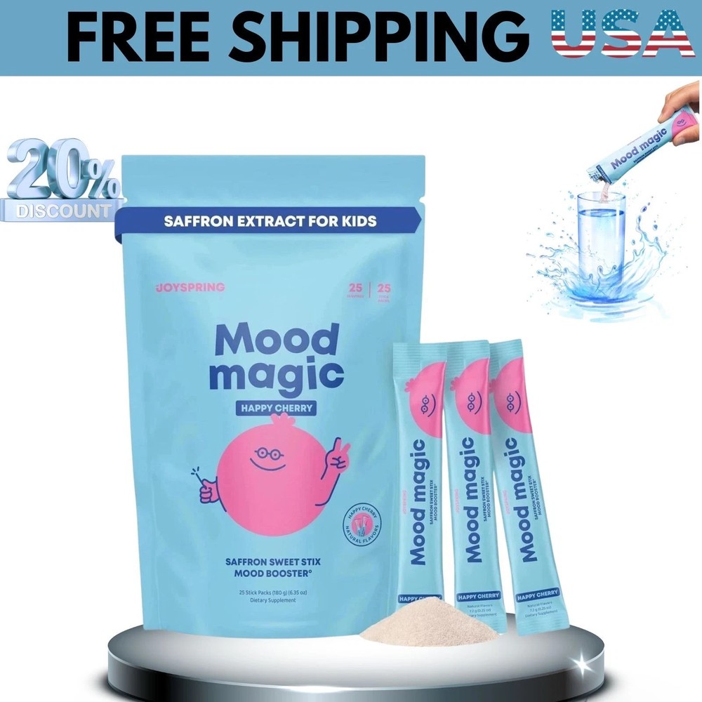 Mood Magic Punch Fruit Powder Candy Lime 25 Servings – NEW Cherry