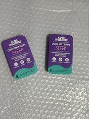 NEW RELEASE Love Wellness Quick Melt Strip Sleep Bundle Of 2