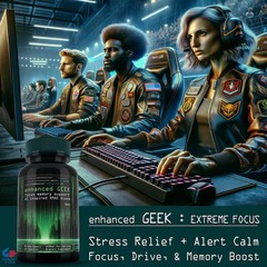 Cortisol Focus Memory Support | Best Supplement Office Computer Use FREE SHIP