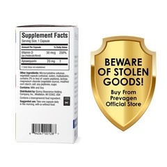 Prevagen Extra Strength 20mg Capsules – 60 Count – 2 Pack (120-Day Supply)