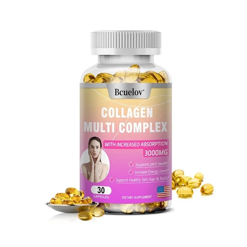 Collagen Complex Capsules 3000mg Support Joint Health