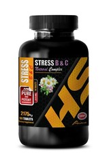 super stress b complex with vitamin c – STRESS B & C – antioxidant daily 1 BOTTL