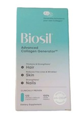 BioSil Advanced Collagen Generator 120 Capsules Vegan Friendly Gluten-Free