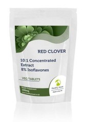 Red Clover Tablets 1000mg Extract Isoflavones Pills