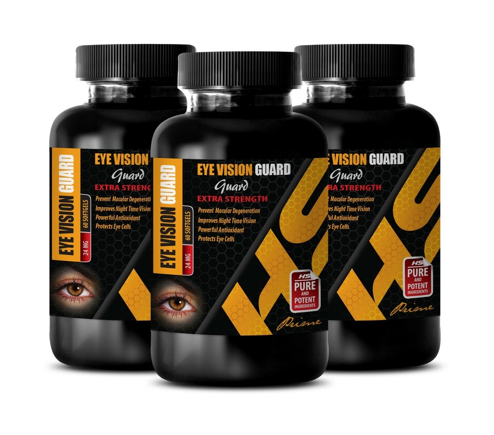 EYE VISION VITAMINS – visionary – eye and ear protection 3 Bottle 180 Softgels