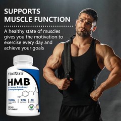 Calcium β Hydroxy β Methylbutyrate 30-120 Capsules Improve Endurance Muscle Mass