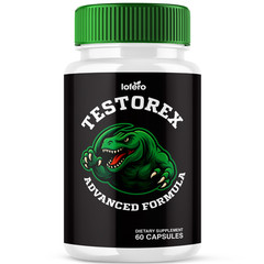 Testorex Male Supplement, Advanced Performance Formula for Men (60 Capsules)