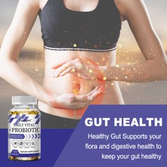 Botanical Extracts, Prebiotic & Probiotics Gas, Constipation & Bloating Relief