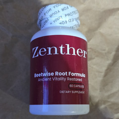 ZenTher Beetwise Root Formula Beetroot 1300mg 60 Ct Veg Exp 03/2028 Lot 20260604
