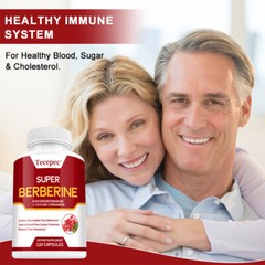 Dihydroberberin Complex with Ceylon Cinnamon,Heart & Blood Sugar Support,120Caps