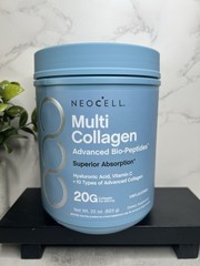 NeoCell Multi Collagen Advanced Bio-Peptides Powder Unflavored 22oz Exp 10/28