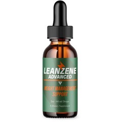 Leanzene Weight Management Support, Leanzene Advanced Drops (2oz)