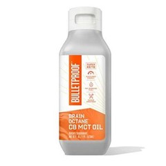 Brain Octane Premium C8 MCT Oil from Non-GMO Coconuts, 14g MCTs, 16 Fl Oz,