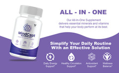(5 Pack) Mindcept Advanced Brain Formula, Mind Cept Supplement (300 Capsules)