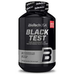 BLACK TEST BIOTECH – 90 CAPSULES -Testo-Booster Energy Libido Regeneration Gym