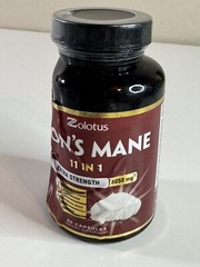 Mushroom Complex Supplement 5050mg, 90 Caps, 11 in 1 Blend Lions Mane Reishi