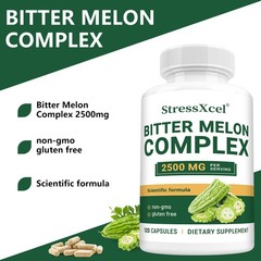 Extra Strength Bitter Melon Complex 2500mg 30/60/120Cap Support Immune Digestive