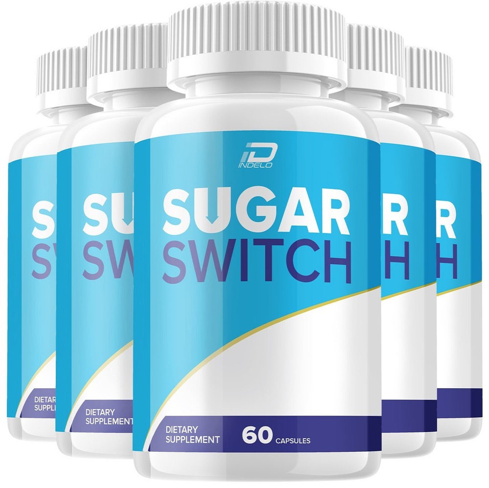 (5 Pack) Sugar Switch Capsules – SugarSwitch All Natural Glycogen Support