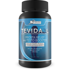 Tevida XL Prosta Relief and Testo Booster – Our Best Test Booster for Men – Male