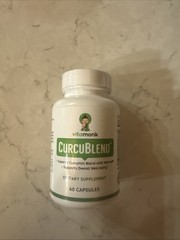 VitaMonk CurcuBlend Supplement 60 Capsules 04/2027