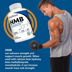 Calcium β Hydroxy β Methylbutyrate 30-120 Capsules Improve Endurance Muscle Mass
