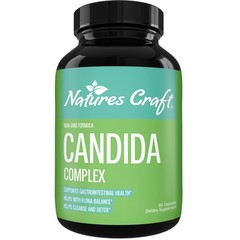 Nature&rsquo;s Craft Candida Complex 60 Capsules – Probiotics, Digestive Enzymes 60ct