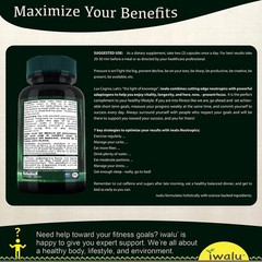 Citicoline Focus Memory Support | Best Supplement Office Computer Use FREE SHIP