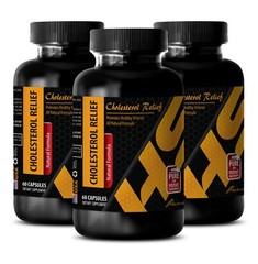 anti inflammatory pill – CHOLESTEROL RELIEF – cholesterol plus – 3 Bottles 180
