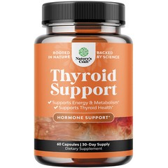 Herbal Thyroid Support Complex – Iodine with L Tyrosine Mood Enhancer Halal 60ct