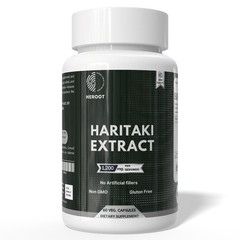 Ayurvedic Haritaki Capsules | 1200 mg | 60 Capsules dietary Supplements NON -GMO