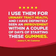 Extra Strength Cranberry Gummies for Women – Delicious Potent Supplement